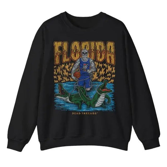 FLORIDA BASKETBALL Sweatshirt Graphic Unisex Women & Men All Size Tops
