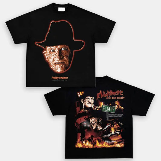 FREDDY KRUEGER TEE  Classic Movie Lover T-shirt, Movie Buff Tee, Film Fan Gift,Vintage Film Buff Gift Shirt - Unisex And Inclusive - Multiple Colorways - Full Size Range
