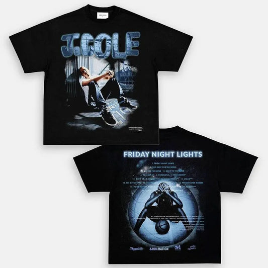 FRIDAY NIGHT LIGHTS TEE - SWEATSHIRT - HOODIE 2SIDES GRAPHIC TEES, MUSIC TOUR, GIFT FOR FANS TTP