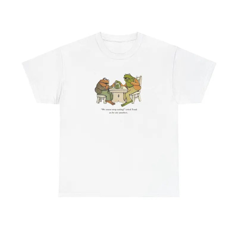FROG AND TOAD FOODIE SHIRT Hoodie, Sweatshirt | InkThreadWorks.com