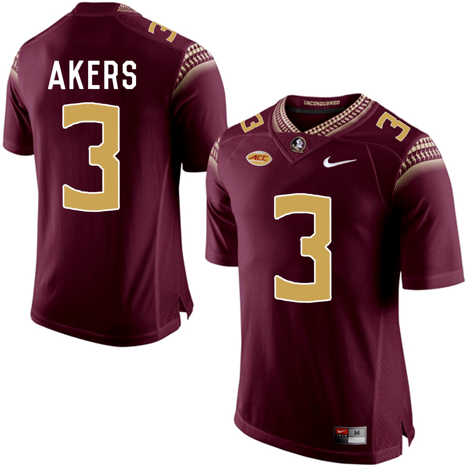 FSU AKERS 3 Burgundy