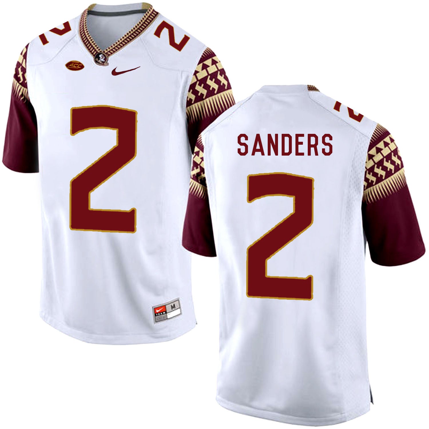 FSU SANDERS 2 White