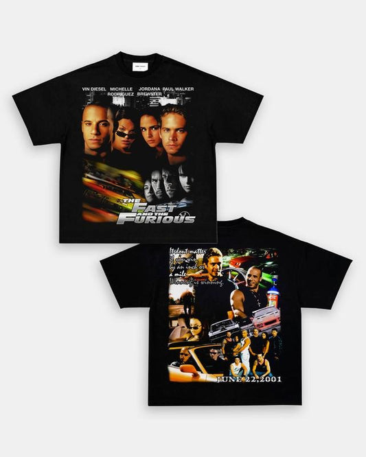 FaST AND FURiOUS TEE Trending Movie T shirt Vintage 90s T-shirt gift for Movie fans gift for him gift for her unisex T-shirt Urbanwear Shirt Fabric Menswear