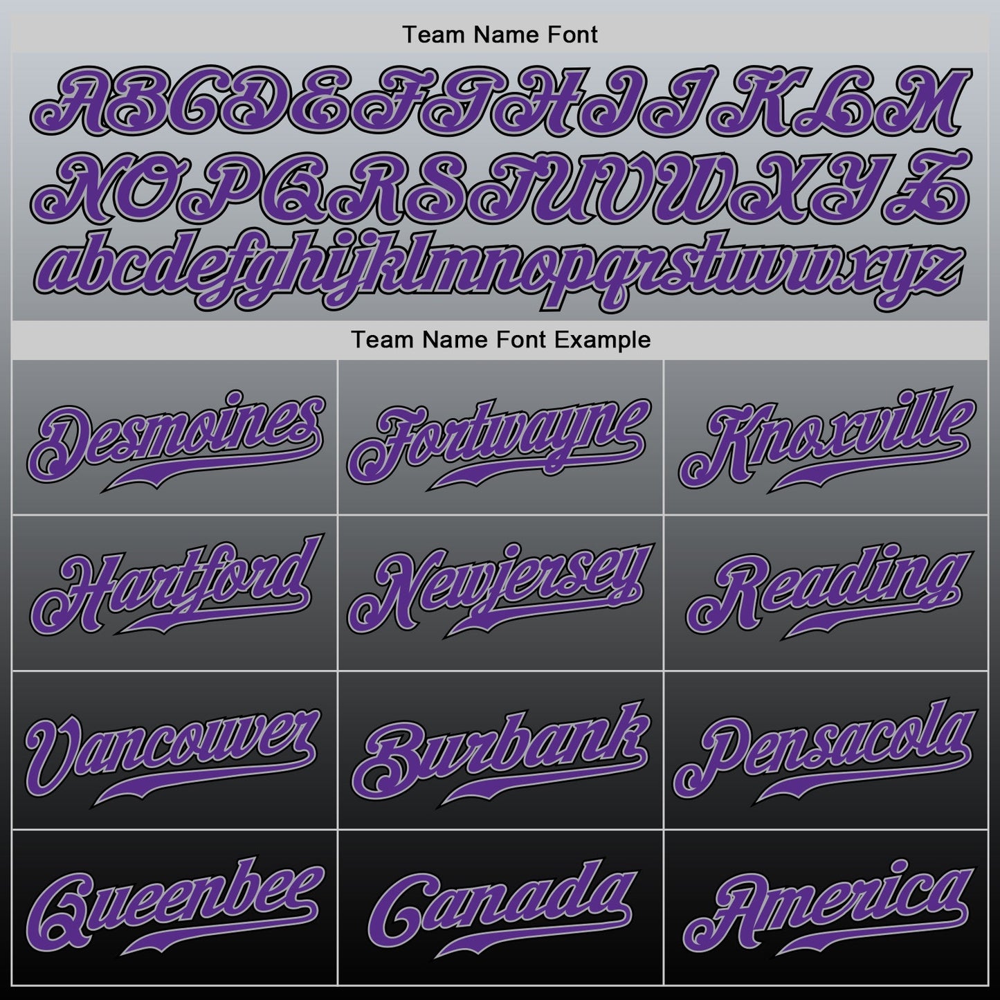 Custom Gray Purple-Black Authentic Fade Fashion Baseball Jersey