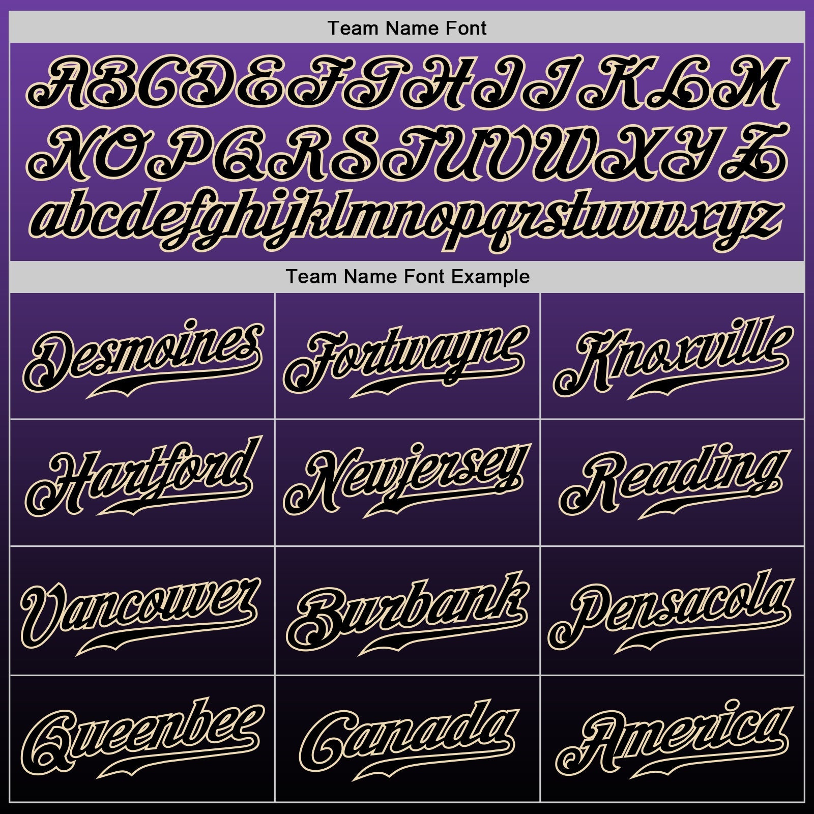 Custom Purple Black-Cream Authentic Fade Fashion Baseball Jersey