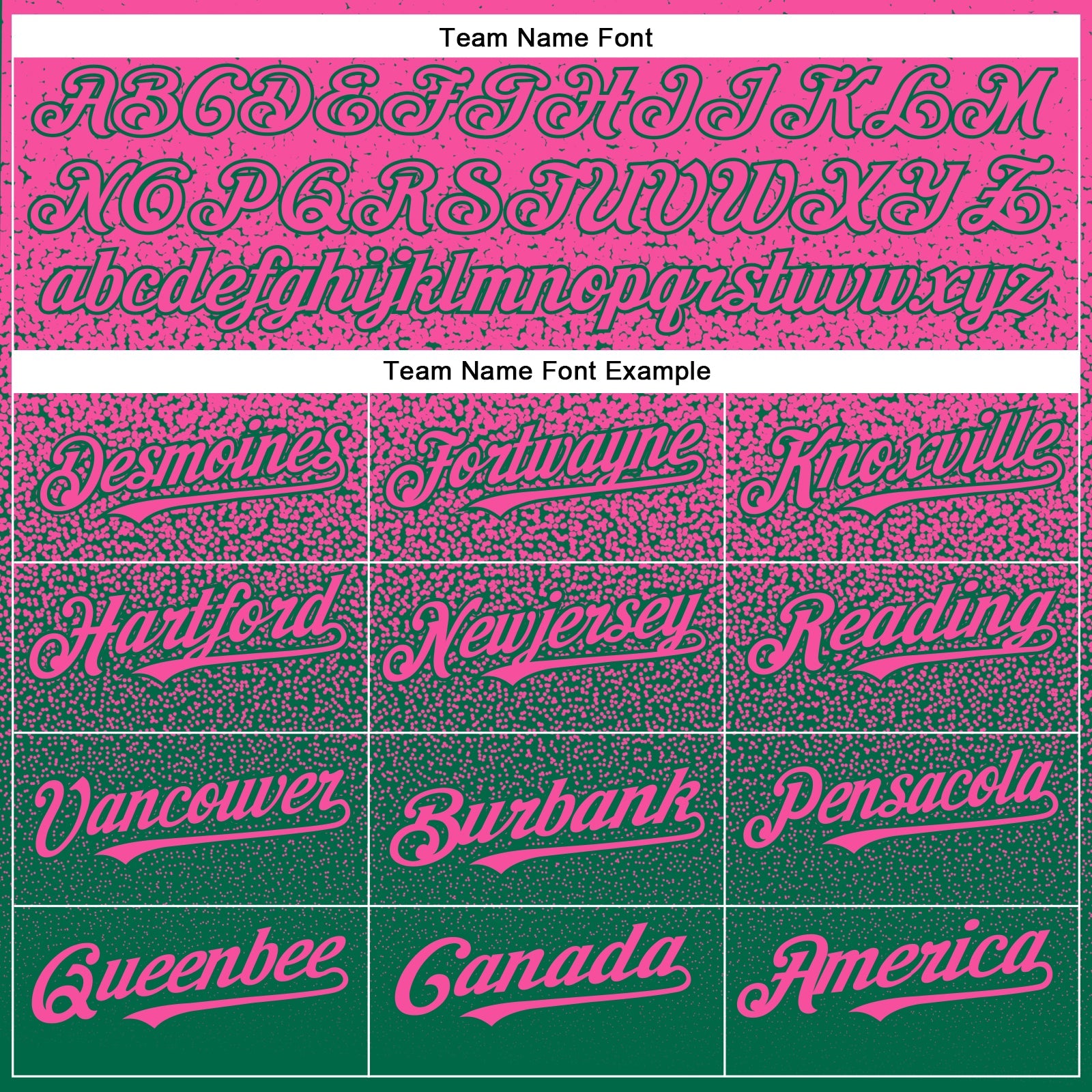 Custom Pink Kelly Green Authentic Fade Fashion Baseball Jersey