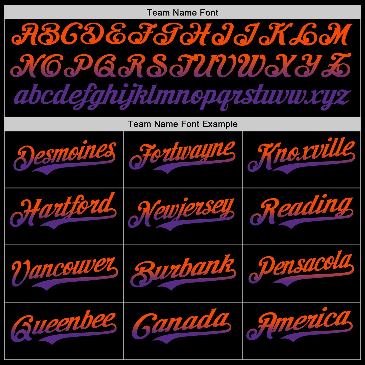 Custom Black Orange-Purple Authentic Fade Fashion Baseball Jersey