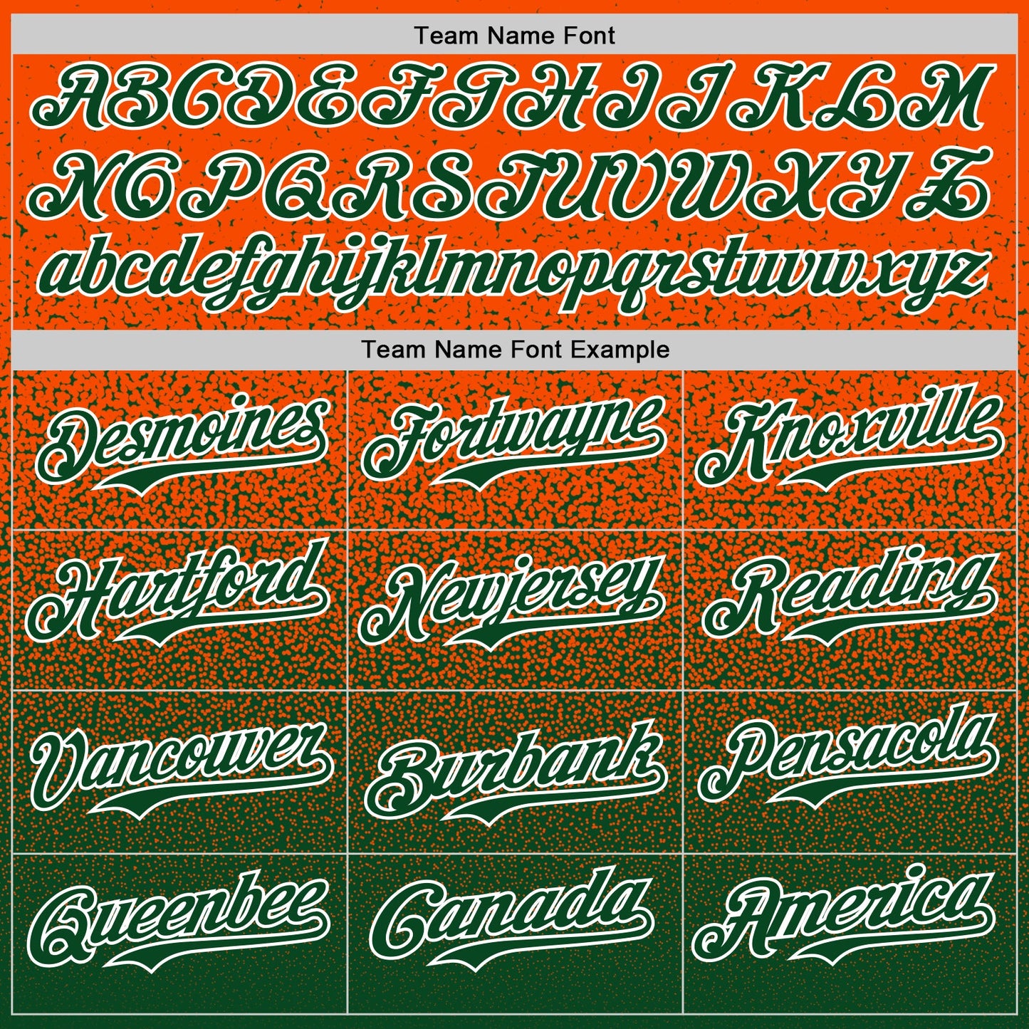 Custom Orange Green-White Fade Fashion Speckle Authentic Baseball Jersey