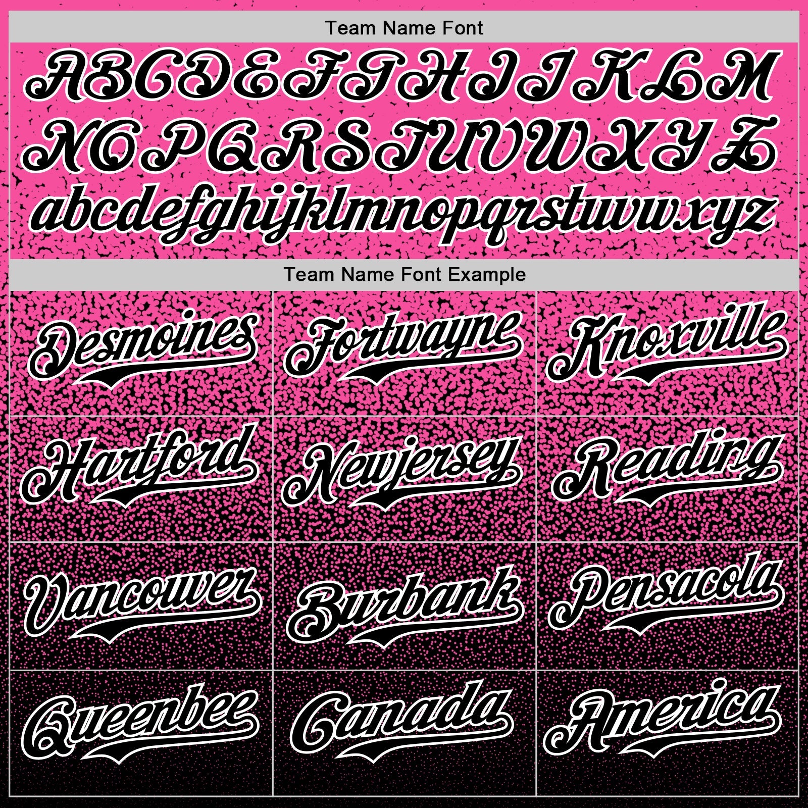 Custom Pink Black-White Fade Fashion Speckle Authentic Baseball Jersey