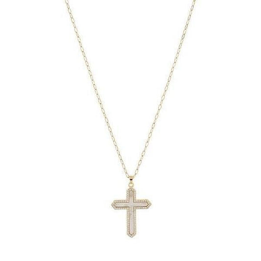 Faith Over Fear Cross Necklace T-Shirts, Hoodie, Sweatshirt | InkThreadWorks.com