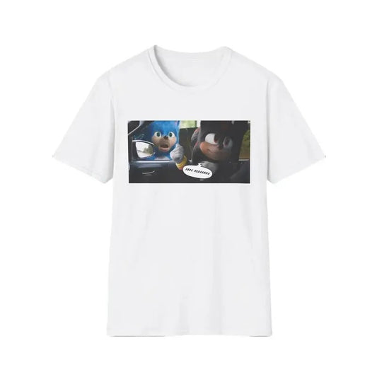 Fake Hedgehog Funny- Shadow the Hedgehog - Unisex Softstyle T-Shirt