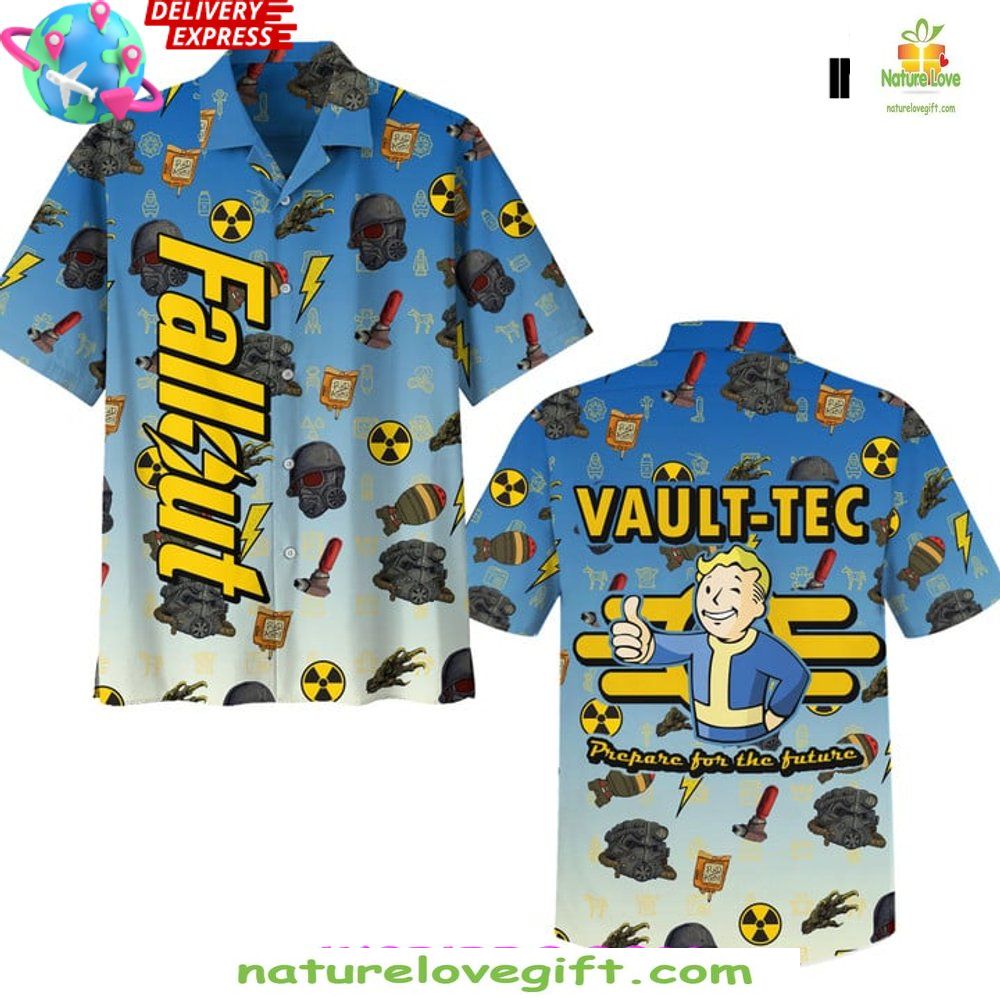 Fallout Vault-Tec Hawaiian Shirt Limited Edition