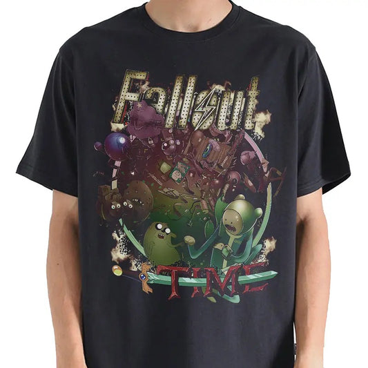 Fallout Adventure time 2 t-shirt, Fallout movies shirt, cartoon sweatshirt hoodie, Fallout Series