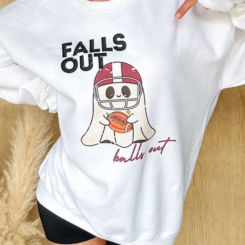 Falls Out Graphic Top