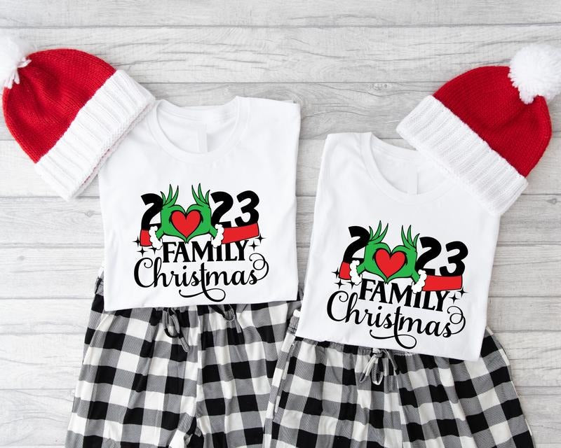 Family Christmas 2023 Shirt, Matching Family Holiday Shirt, Xmas Family Gathering Tee, Family Christmas Gift Tee. Hoodie,...