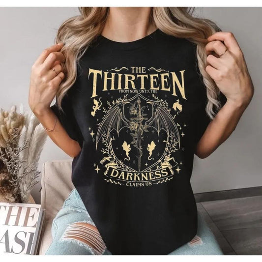 Fantastic Reader Hoodie, From Darkness Claim Us Shirt, Bookish Gifts,Retro The Thirteen Throne Of Glass Sweatshirt,...
