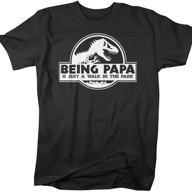 Fatherhood Like a Walk in the Park Shirt, Father's Day Gift T-Shirtstyle{n002}2 Hoodie, Sweatshirt | InkThreadWorks.com