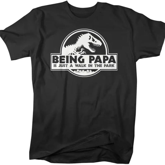 Fatherhood Like a Walk in the Park Shirt, Father's Day Gift T-Shirtstyle{n002}2 Hoodie, Sweatshirt | InkThreadWorks.com