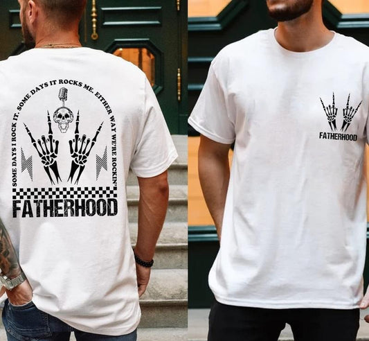 Fatherhood Some Day I Rock It T-shirt, Retro Fatherhood Shirt, Father's Day Gift, Daddy Shirt Hoodie, Sweatshirt