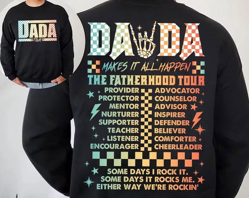 Fatherhood Tour Png, Sometimes I Rock It Sometimes It Rocks Me Png, Dad Life Png, Fathers Day Gift, Funny Dada Tour Png, Dad Rock Tour Png