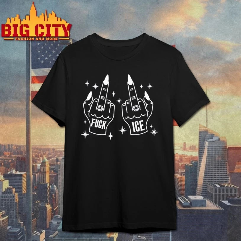 Fck Ice with Middle Finger t-shirt