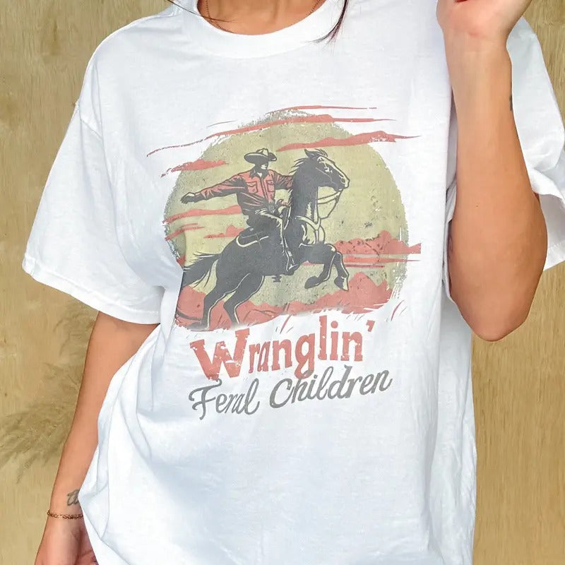 Feral Children Graphic Top