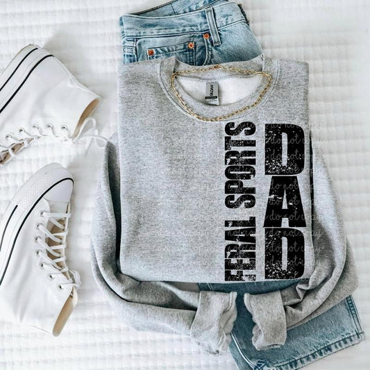 Feral Sports Dad DTF Transfers - THIS IS NOT A SHIRT Hoodie, Sweatshirt | InkThreadWorks.com