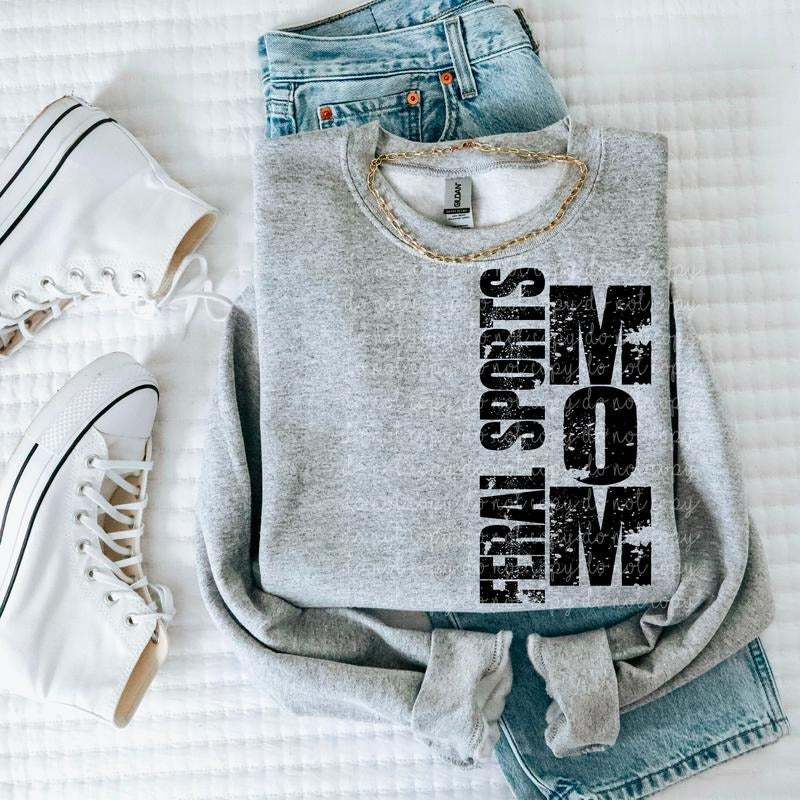 Feral Sports Mom DTF Transfers - THIS IS NOT A SHIRT Hoodie, Sweatshirt | InkThreadWorks.com