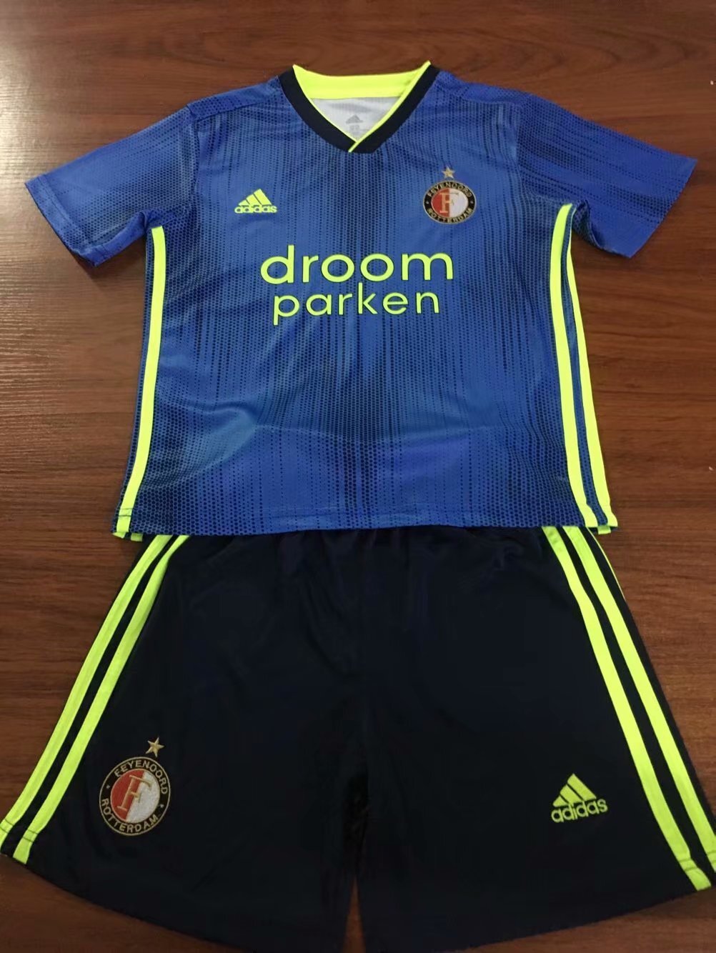 Feyenoord away blue kids 19-20 soccer kits
