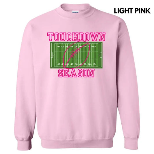 Field Of Touchdowns Sweatshirt 'NLB' T-Shirts, Hoodie | InkThreadWorks.com