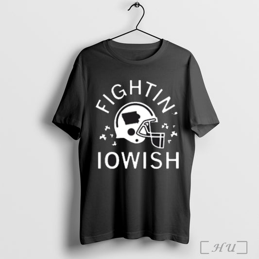 Fightin Iowish Helmet T Shirt