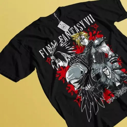 Final Fantasy VII Rebirth T-Shirt Vintage Retro Final Fantasy 7 Rebirth Shirt Hoodie, Sweatshirt | InkThreadWorks.com