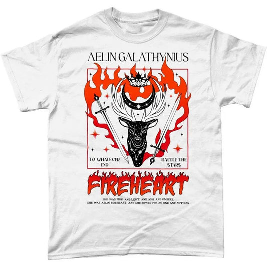 Fireheart TOG Inspired T-Shirt, Booktok, Bookish Tee, SJM Fandom, Haunting Adeline Special Edition Hoodie, Sweatshirt