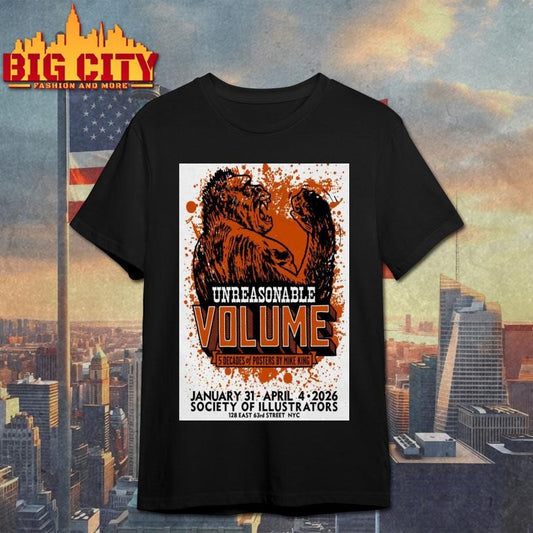 Five Decades of Posters by Mike King Society of Illustrators Shirt
