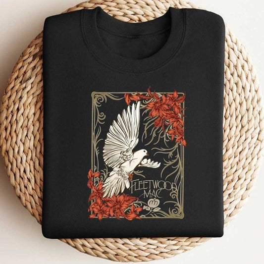 Fleetwood Mac Shirt,Fleetwood Mac Dove,Fleetwood Mac Tour 2024, Music Rock Band Tee, Graphic Tees For Fan Men Women, Full Sizes, Full Colors, Unisex T-shirt for Men and Women, Classic Menswear, Womenswear