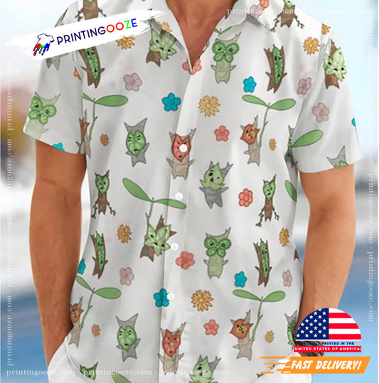 Flora of Hyrule Korok Zelda Hawaiian Shirt