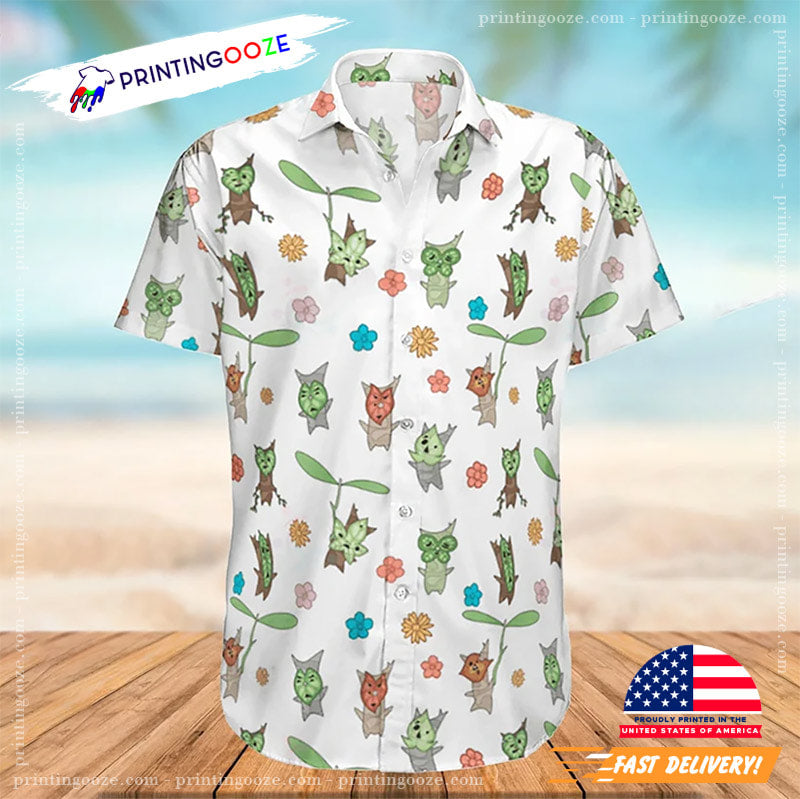 Flora of Hyrule Korok Zelda Hawaiian Shirt