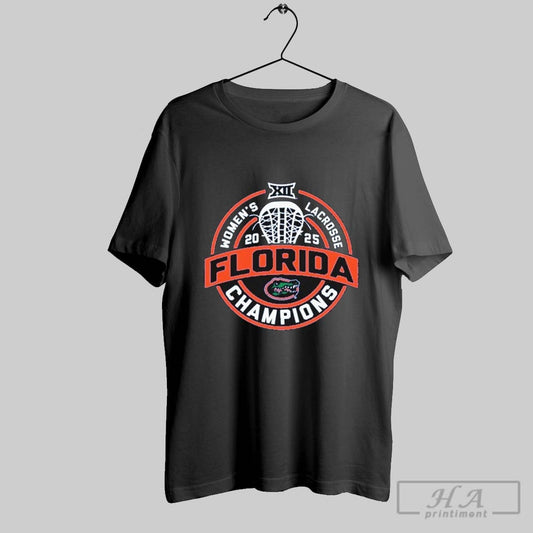 Florida Gators 2025 Big 12 Womens Lacrosse Regular Season Champions T Shirts