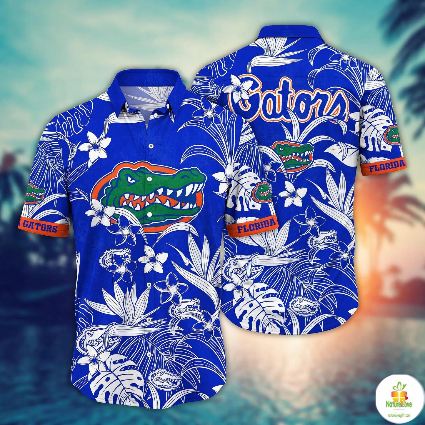 Florida Gators NCAA Hawaiian Shirt Aloha Beach Casual Fan Wear