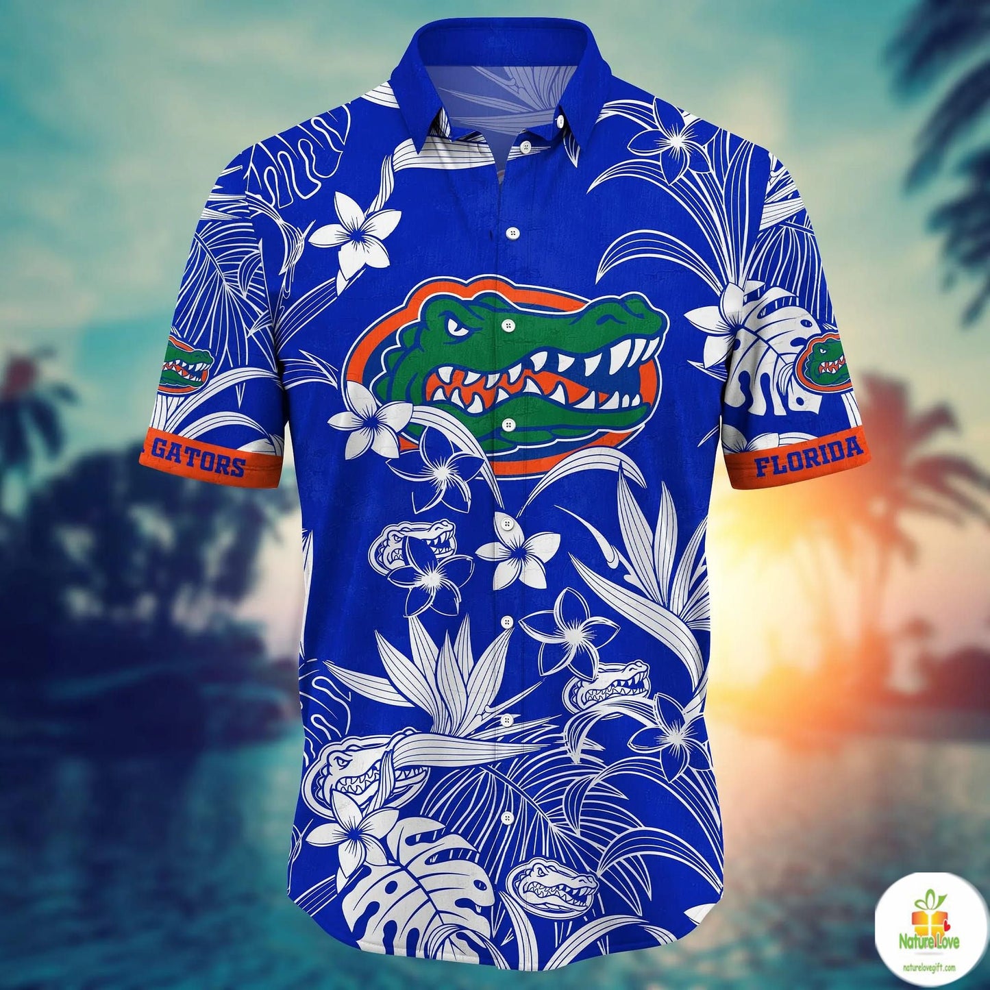 Florida Gators NCAA Hawaiian Shirt Aloha Beach Casual Fan Wear