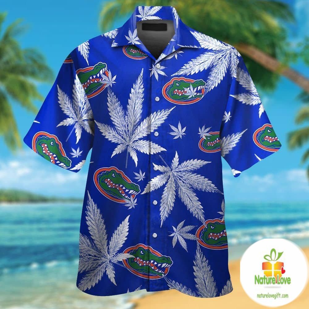 Florida Gators Hawaiian Shirt Short Sleeve Aloha Button Up Shirts