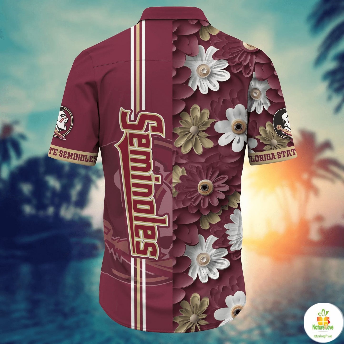 Florida State Seminoles NCAA Hawaiian Shirt Scorching Aloha Design