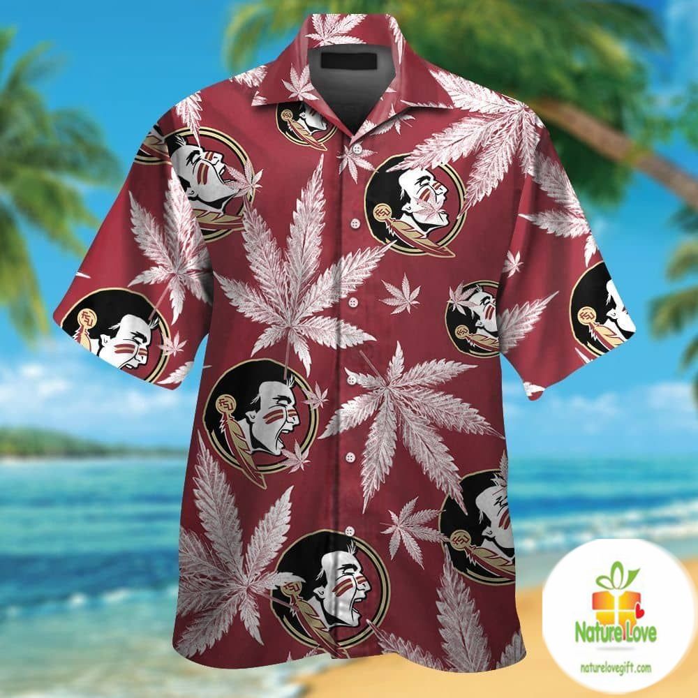 Florida State Seminoles Hawaiian Shirt Tropical Short Sleeve Aloha