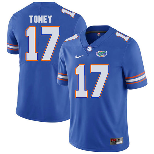Florida Gators Kadarius Toney 17 Blue