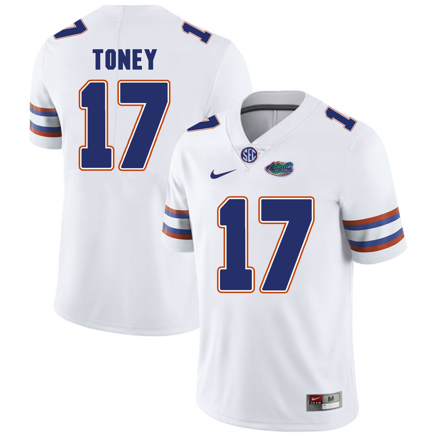 Florida Gators Kadarius Toney 17 White