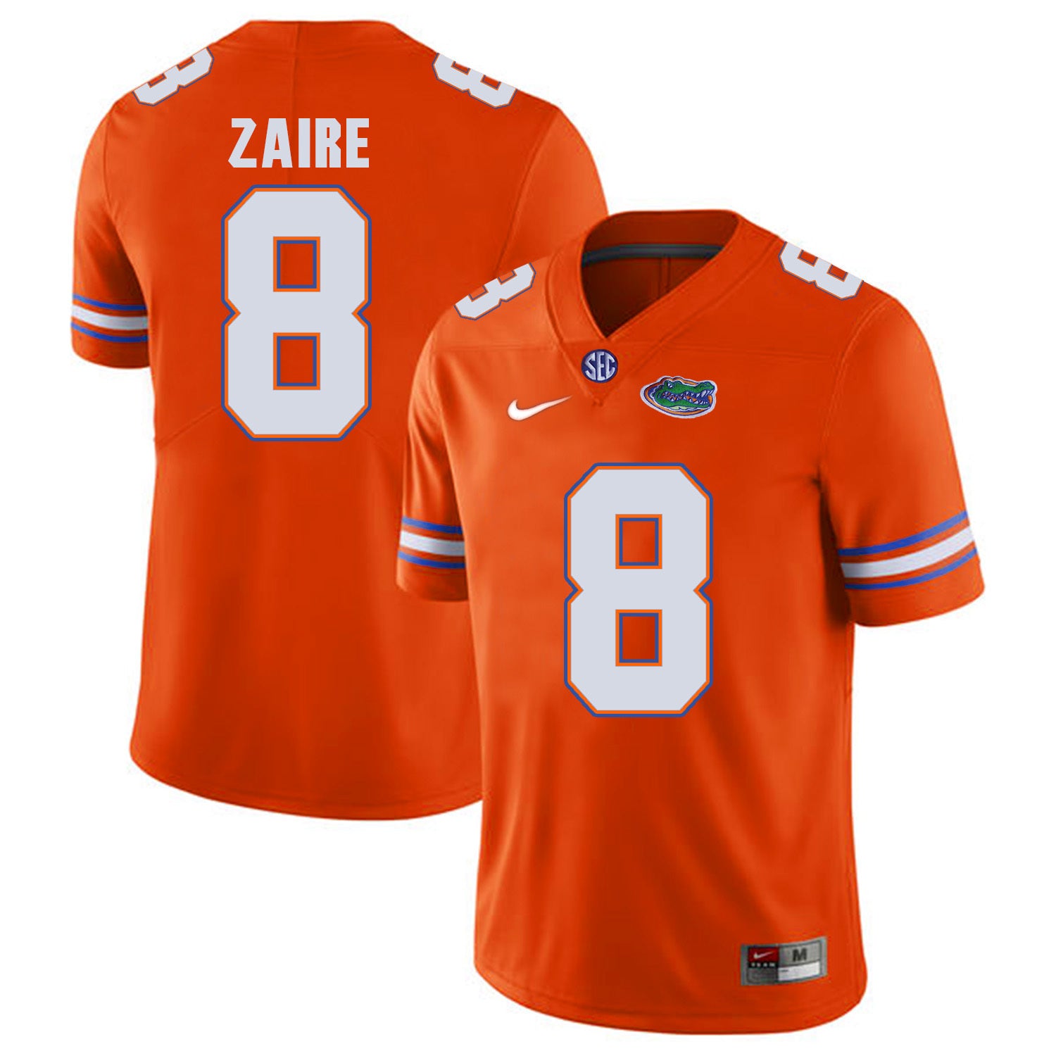 Florida Gators Malik Zaire 8 Orange