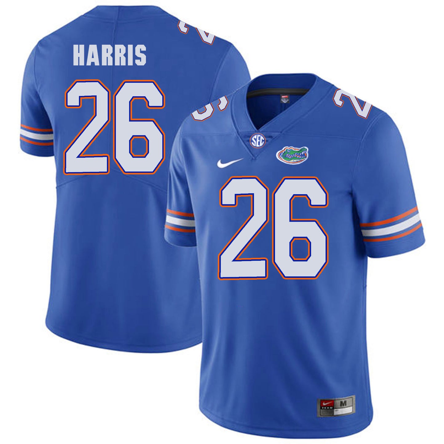 Florida Gators Marcell Harris 26 Blue