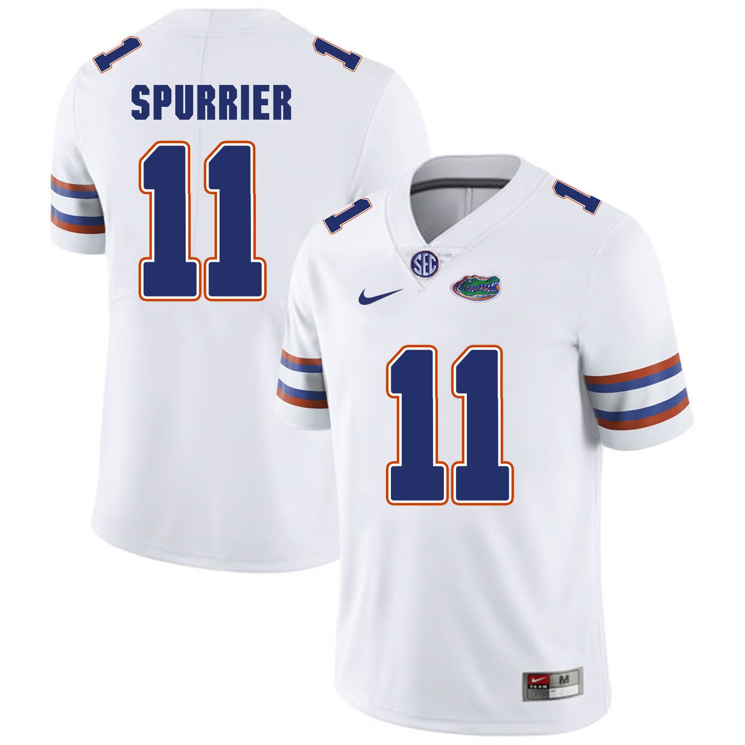 Florida Gators SPURRIER 11 White