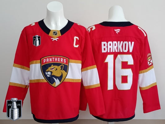 Florida Panthers #16 Aleksander Barkov Panthers Champion Edition Style 3