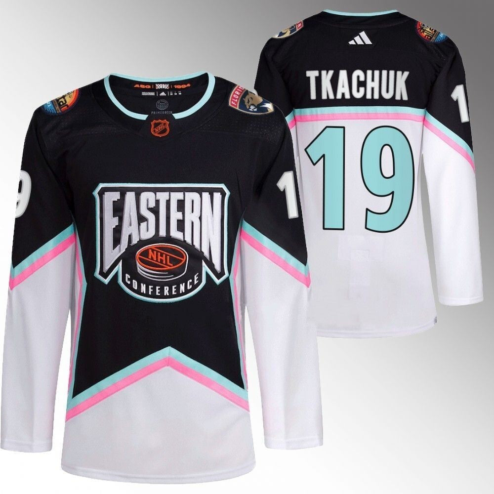 Florida Panthers #19 Matthew Tkachuk 2023 NHL All-Star Black Eastern Conference Jersey